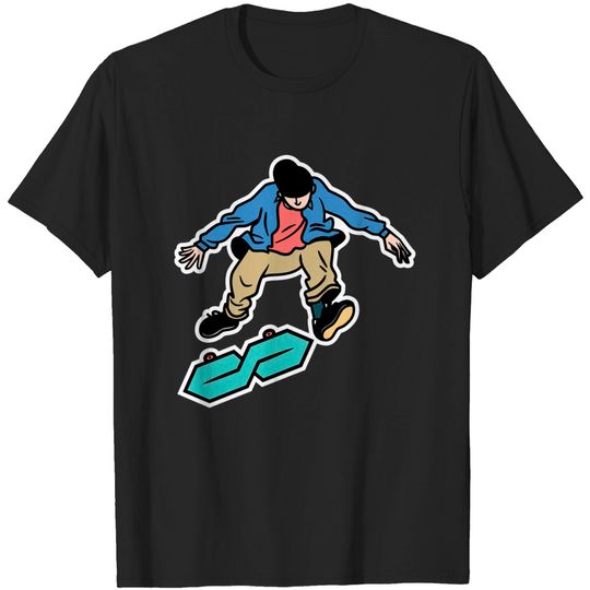 Sick Flip on the Super S Thing - S Thing - T-Shirt