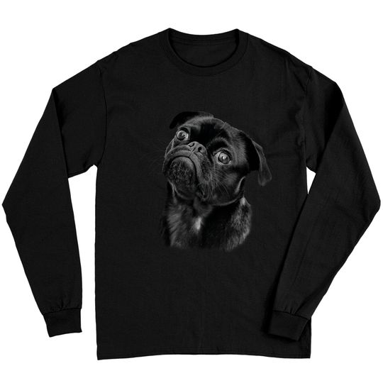 Black Pug Long Sleeve