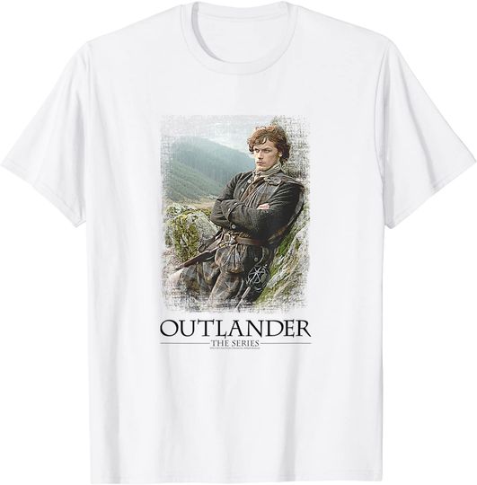 Outlander Jamie With Series Logo TShirt