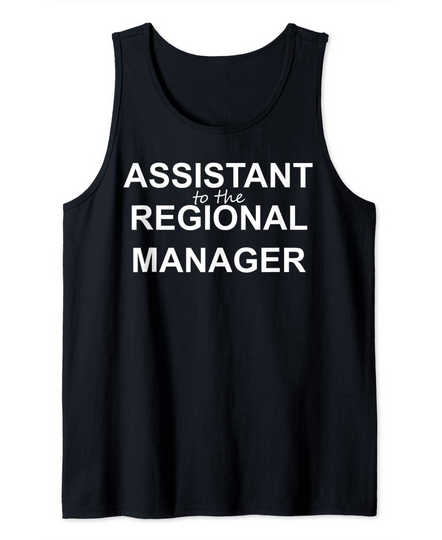 Regional Manager Funny Office Tank Top