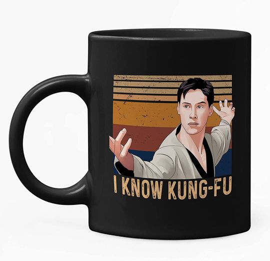 The Matrix Neo I Know Kung-Fu Mug 11oz