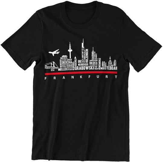 Eintracht Frankfurt Typography T-Shirt