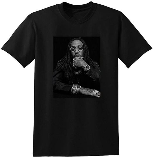 Quavo Personalized t-Shirt, Custom Printing t-Shirts, Trend Black