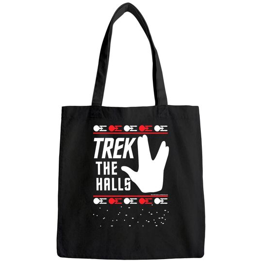 Star Trek The Halls Ugly Christmas Classic Bags