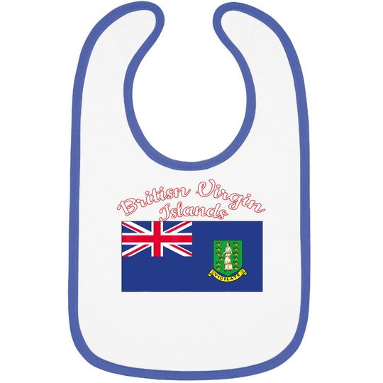 British Virgin Islands Flag Baby Bib