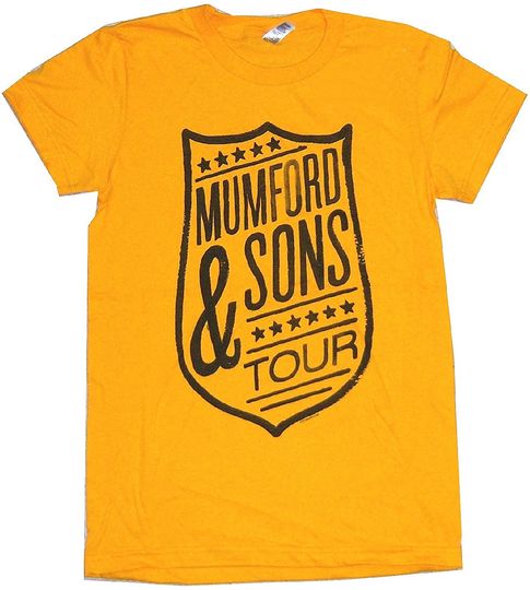 Mumford & Sons Shield Tour T Shirt