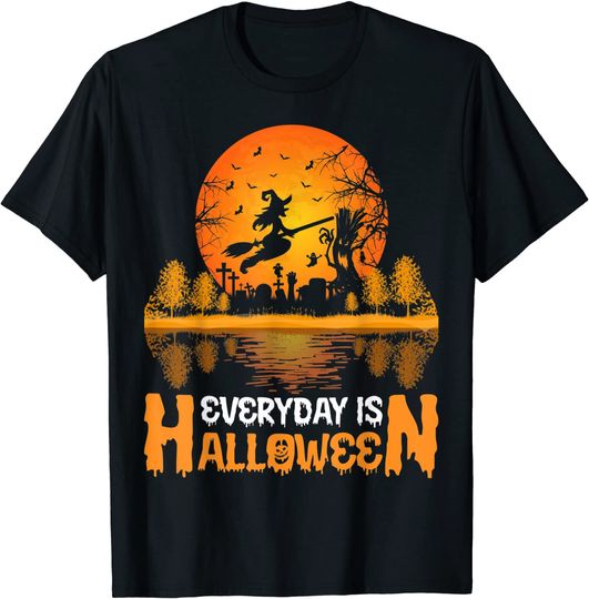 Retro Vintage Everyday Is Halloween Costume T-Shirt