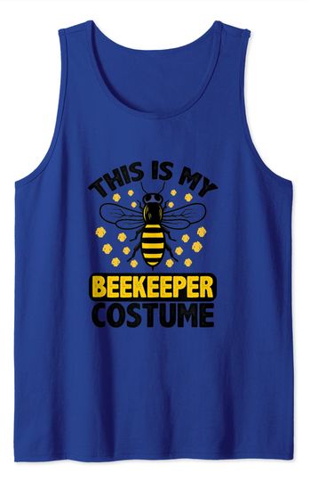 This Is My Beekeeper Costume Beekeeping Tank Top