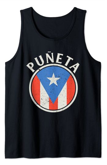 Bandera Puerto Rico Hispanic Puerto Rican Tank Top