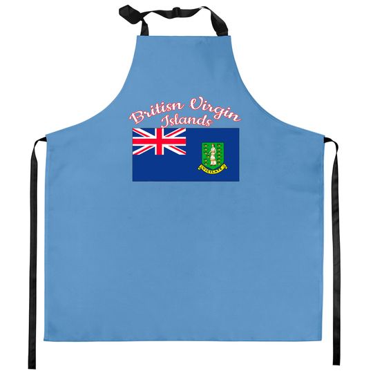 British Virgin Islands Flag Kitchen Apron