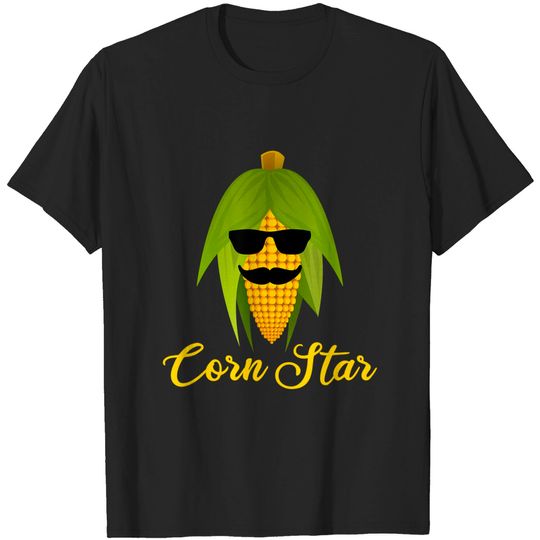 Corn Star For Bearded Farmers Or Corn T-Shirt