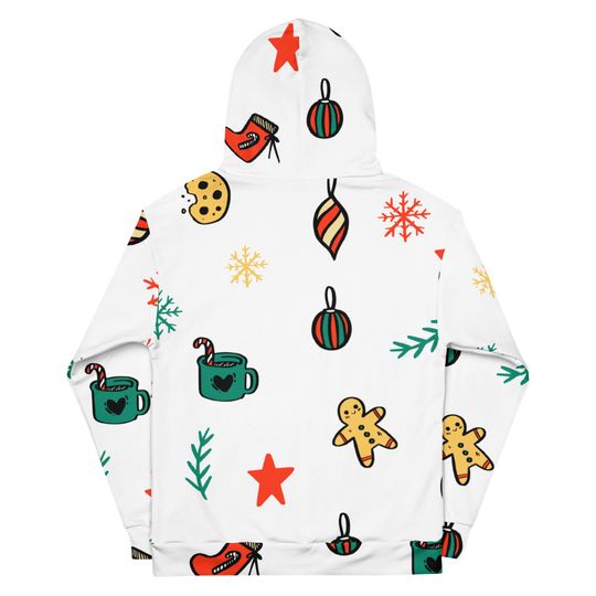 Christmas Time All Over Print Unisex Hoodie