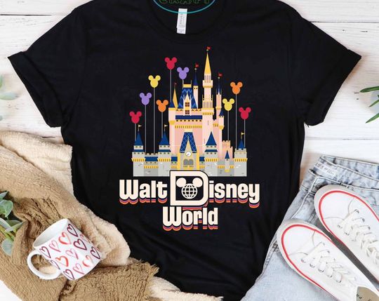 Walt Disney World Disney Retro Magic Kingdom 2022 T-Shirt