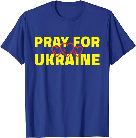 Pray for Ukraine I Stand With Ukraine Shirt Pray For Ukraine T-Shirt