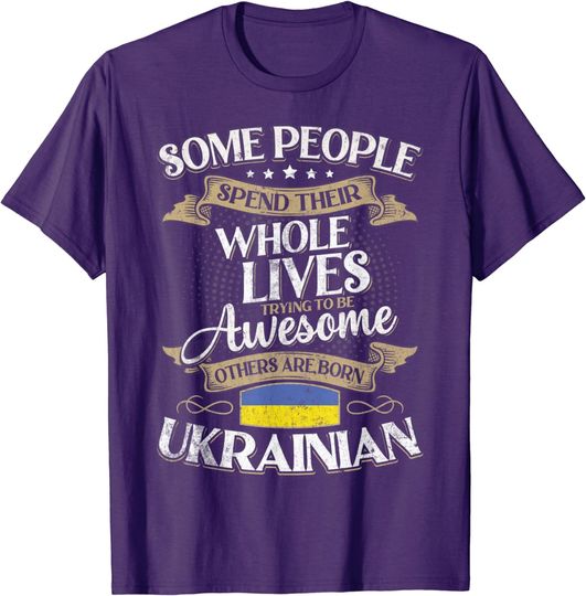 Ukrai_ne Flag Souvenirs for Ukrai_ne Men & Women T-Shirt