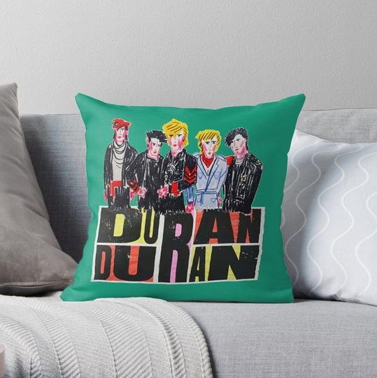 Duran Duran Throw Pillow