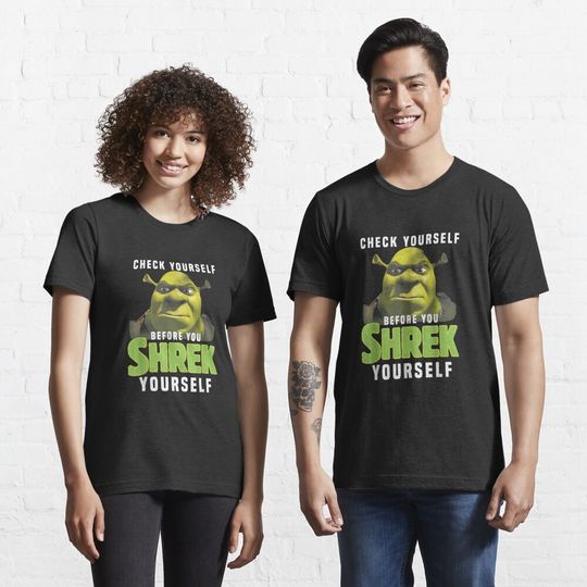 Sexy Shrek | shrek meme face | shrek wazowski Essential T-Shirt